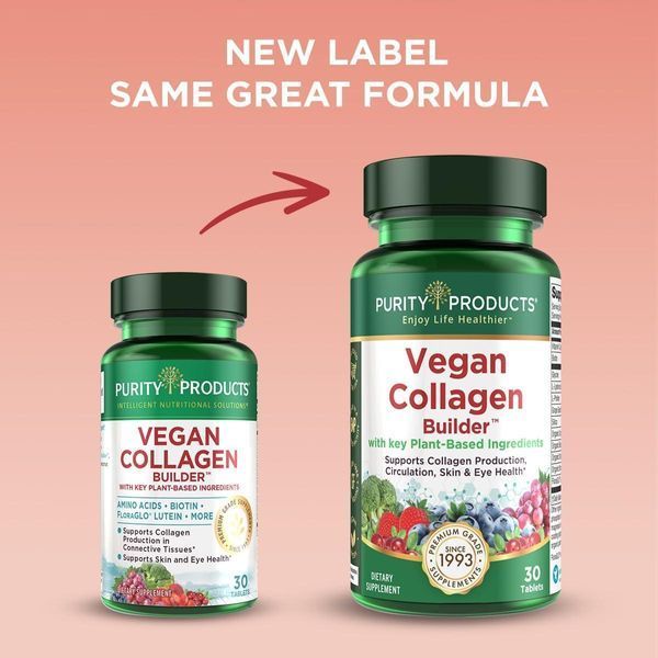 Веганський будівельник колагену Purity Products Vegan Collagen Builder 30 таблеток 2233942802 фото