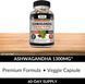 Домішка преміумкласу ашваганда Kaya Naturals Ashwagandha 1300mg 120 капсул 3028912393 фото 5