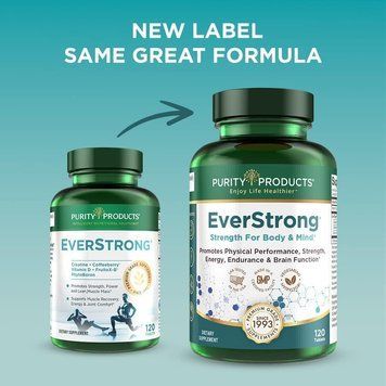 Креатин формула силы и энергии Purity Products EverStrong 120 таблеток 2233942803 фото