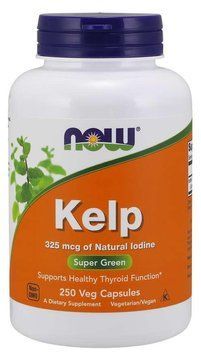 Специальный продукт NOW Kelp 325 mcg Veg Capsules 250 капсул (4384301207) 1060000669 фото