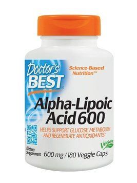 Спеціальний продукт Doctor's Best Best Alpha-Lipoic Acid 600 мг 180 капсул (4384301909) 1060004590 фото