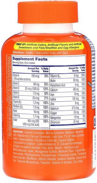 Bayer One A Day Women's 200 таблеток (4384303988) 1546834140 фото