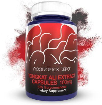 Добавка преміум-класу підвищення життєвого тонусу Nootropics Depot Tongkat Ali Extract 10% 60 капсул 43819538733 фото