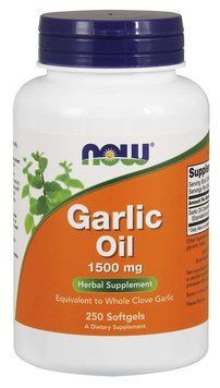 Специальный продукт NOW Garlic Oil 1500 mg Softgels 250 капсул (4384303070) 1437160278 фото