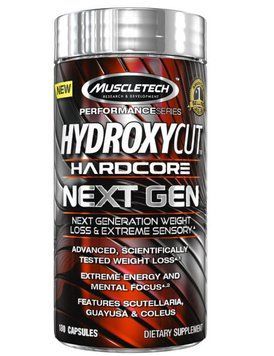 Жиросжигатель Muscletech Hydroxycut Hardcore Next Gen 180 капсул (4384300763) 1059999275 фото