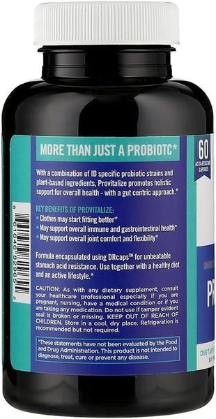 Пробиотики для женщин Better Body Co. Provitalize 60 капсул 2161846233 фото