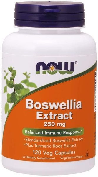 NOW Boswellia Extract 250 mg Veg Capsules 120 капсул (4384303787) 1484206214 фото