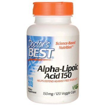 Спеціальний продукт Doctor's Best Best Alpha-Lipoic Acid 150 мг 120 капсул (4384301910) 1060004592 фото