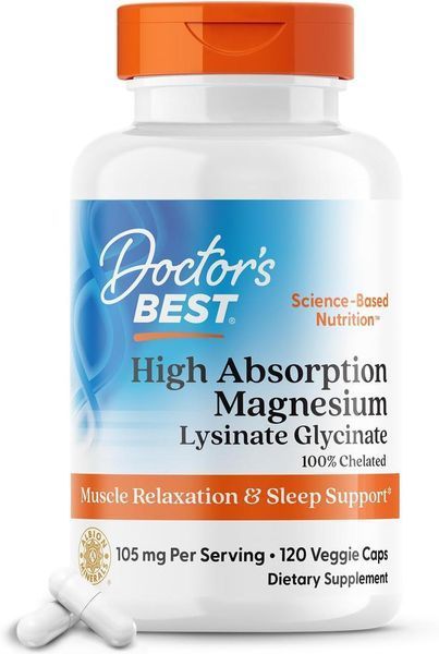 Витамины Doctor's Best High Absorption Magnesium 120 капсул 1437160225 фото