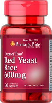Спеціальний продукт Puritan's Pride Red Yeast Rice 600 mg 60 капсул (4384301651) 1060002989 фото