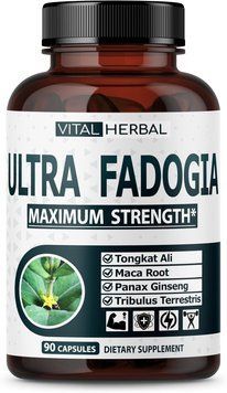 Добавка премиум-класса фадогиа агрестис максимальной силы Vitаl Herbal Fadogia Agrestis Maximum Strength 90 капсул 4384169395 фото