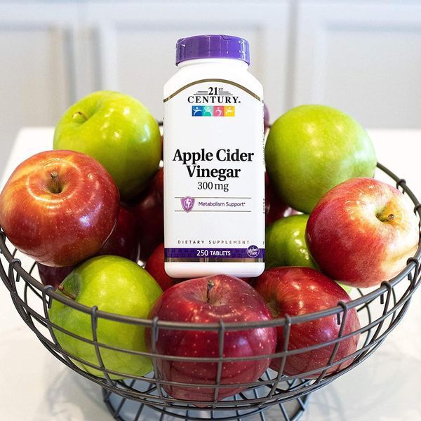 21st Century Apple Cider Vinegar 300 mg 250 таблеток (4384304140) 1573406628 фото