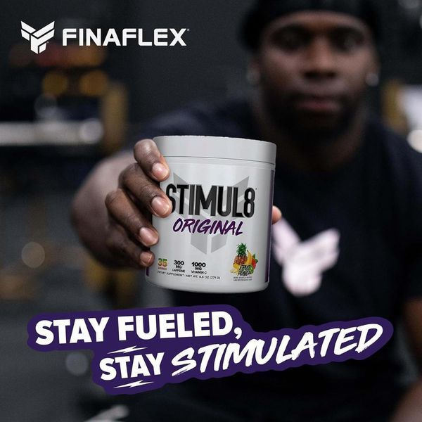 Передтренувальний комплекс FinaFlex STIMUL8 240 г Яблуко (1305981871) 1059999208 фото