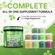 Домішка преміумкласу для детоксикації Clean Nutraceuticals Chlorophyll Peppermint Slippery Elm 60 капсул 2921981833 фото 2
