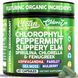 Домішка преміумкласу для детоксикації Clean Nutraceuticals Chlorophyll Peppermint Slippery Elm 60 капсул 2921981833 фото 1