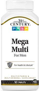 21st Century Mega Multi for Men Multivitamin & Multimineral 90 таблеток (4384304141) 1573406629 фото
