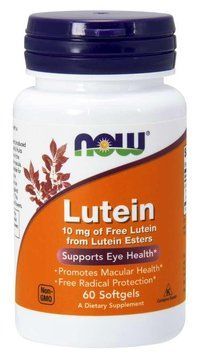 Спеціальний продукт NOW Lutein 10 mg Softgels 60 капсул (4384301213) 1060000675 фото