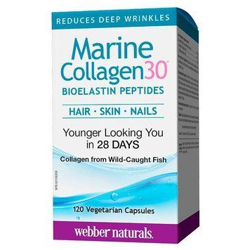 Хондропротектор Webber Naturals Collagen30 Marine 120 капсул (4384303430) 1437160721 фото