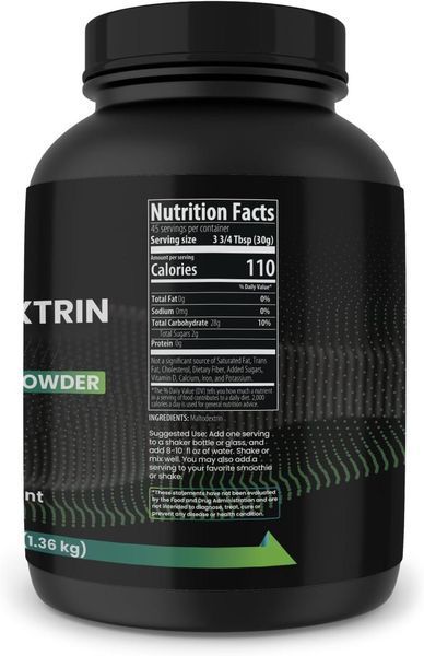 Добавка премиум-класса чистый мальтодекстрин Pure Original Ingredients Maltodextrin 1360 г 2624605386 фото