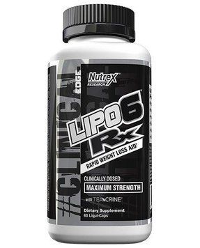 Жиросжигатель Nutrex Lipo 6 RX 60 капсул (4384300766) 1059999278 фото