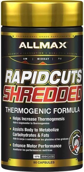 Жироспалювач AllMax Nutrition Rapidcuts Shredded 90 капсул (4384301108) 1437158566 фото