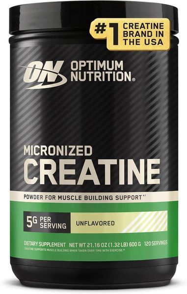 Креатин Optimum Nutrition Micronized Creatine 600 г Без смаку (4384300834) 1059999344 фото