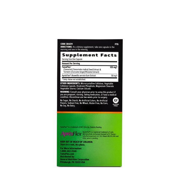 Хондропротектор GNC TamaFlex Fast Acting 60 капсул (4384303331) 1437160602 фото