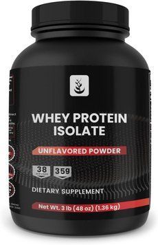 Добавка премиум-класса чистый изолят сывороточного протеина Pure Original Ingredients Whey Protein Isolate 1360 г 2624605388 фото