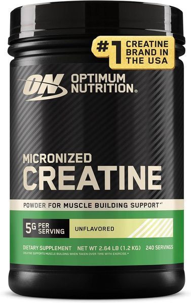 Креатин Optimum Nutrition Micronized Creatine 1200 м Без смаку (4384300835) 1059999345 фото