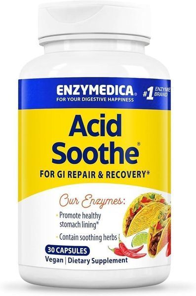 Enzymedica Acid Soothe 30 капсул 1862726384 фото