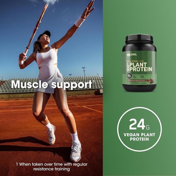 Протеїн Optimum Nutrition Gold Standard 100% Plant 722 г Шоколад (4384300700) 1059999212 фото