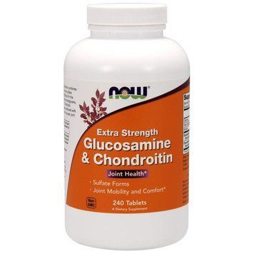 Хондропротектор NOW Extra Strength Glucosamine & Chondroitin 240 таблеток (4384301034) 1060000088 фото