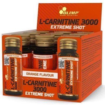 Жироспалювач Olimp Sport Nutrition L-Carnitine 3000 Extreme Shot 9 шт 1437158983 фото