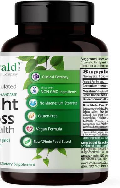 Прискорене зниження ваги преміумкласу Emerald Labs Weight Loss Health 60 капсул 2208979304 фото