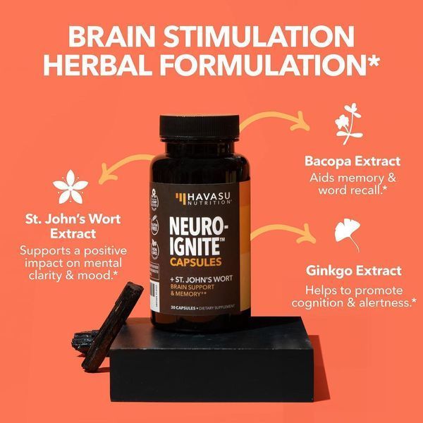 Спеціальний продукт Havasu Nutrition NeuroIGNITE 30 капсул (4384304397) 1684742074 фото