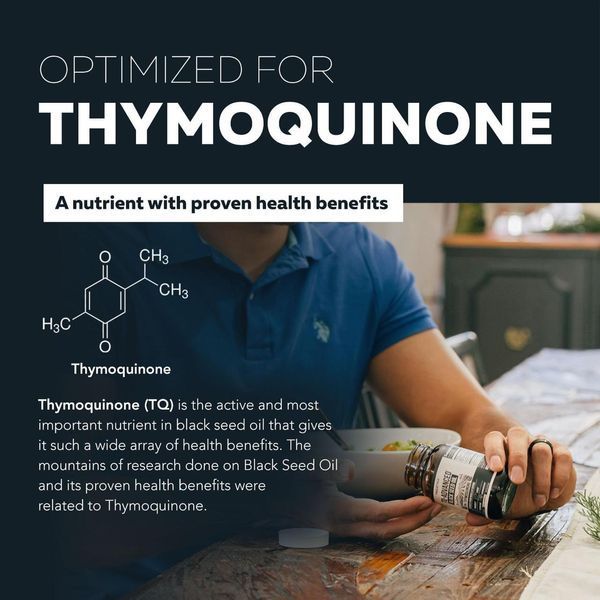 Олія чорного кмину преміумкласу Triquetra Health TQ-Advanced Black Seed Oil 60 капсул 2360300017 фото