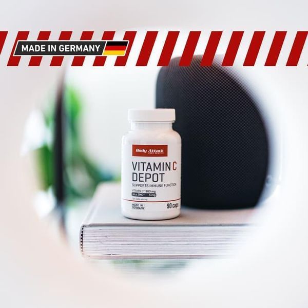 Витамины Body Attack Vitamin C Depot 90 капсул (4384303691) 1463504843 фото