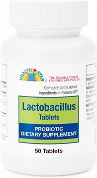 Домішка преміумкласу здоров'я травної системи GeriCare Probiotic Lactobacillus 50 таблеток 2740729013 фото