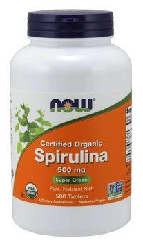 Специальный продукт NOW Spirulina 500 mg Tablets 500 таблеток (4384301972) 1437159034 фото