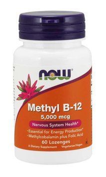 Вітаміни NOW Methyl B-12 5,000 mcg Lozenges 60 таблеток (4384302723) 1437159888 фото