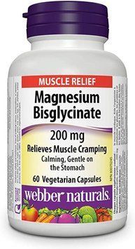 Вітаміни Webber Naturals Magnesium Bisglycinate 60 капсул (4384303435) 1437160726 фото