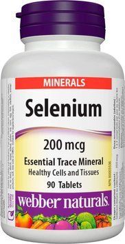 Вітаміни Webber Naturals Selenium 90 таблеток (4384303437) 1437160728 фото
