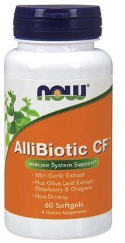 Спеціальний продукт NOW AlliBiotic CF Softgels 60 капсул (4384301712) 1060003050 фото
