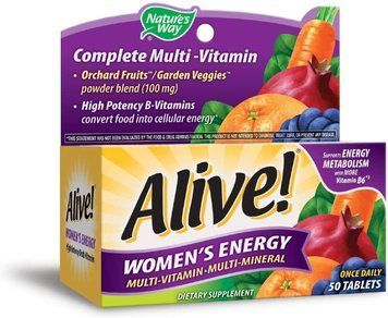 Вітаміни nature's Way Alive! Women's Energy 60 таблеток (4384302876) 1437160084 фото