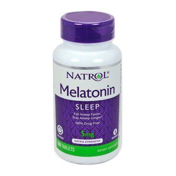 Витамины Natrol Melatonin Time Release 5mg Tablets 100 таблеток (4384301039) 1060000093 фото