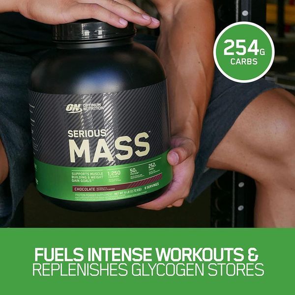 Гейнер Optimum Nutrition Serious Mass USA 2720 г (4384304401) 1684742079 фото
