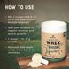 Добавка премиум-класса сывороточный протеин травяного откорма HEART & SOIL Grass Fed Whey Protein 900 г 3176432933 фото 4