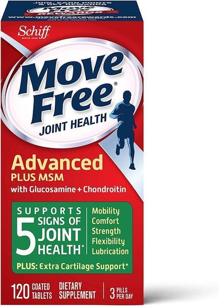 Хондропротектор Schiff Move Free Advanced plus MSM 120 таблеток (4384303751) 1478241471 фото
