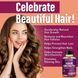 Премиальная натуральная добавка для волос, кожи и ногтей Rainbow Nutrients Hair Growth 120 капсул 2112590757 фото 2