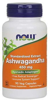 Спеціальний продукт NOW Ashwagandha 450 mg Veg Capsules 90 капсул (4384301713) 1060003051 фото
